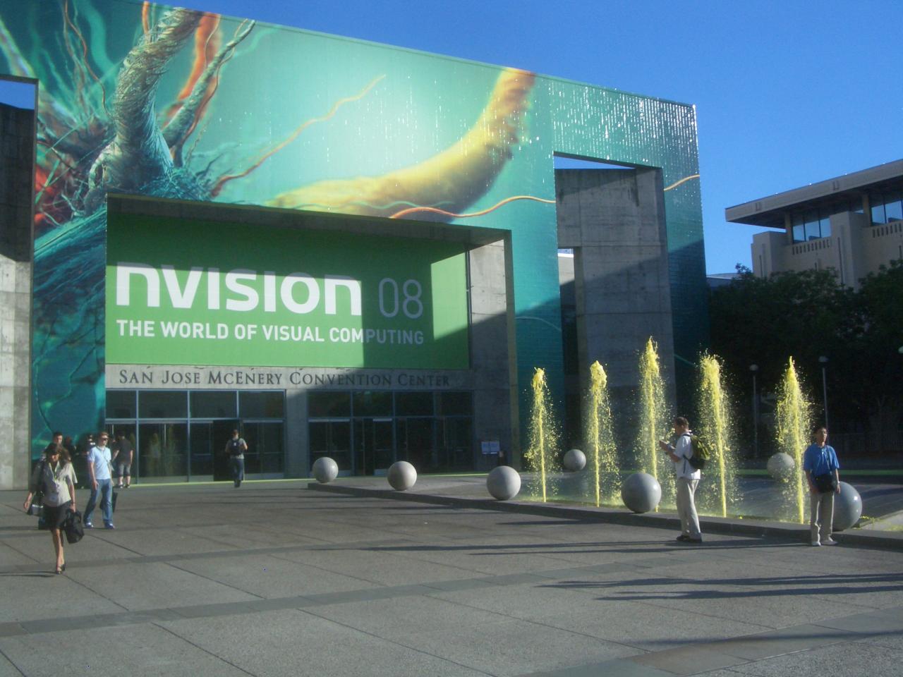 [26/08/2008] PCGH ist auf der Nvision für Sie vor Ort.