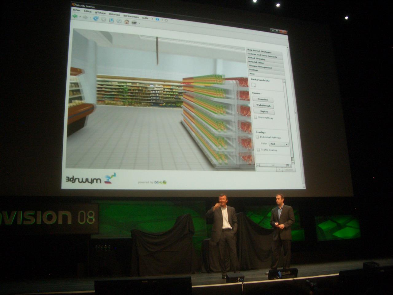 [28/08/2008] Nvision 2008: 3D-Grafik für Flugzeuge, Autos und Rennsport