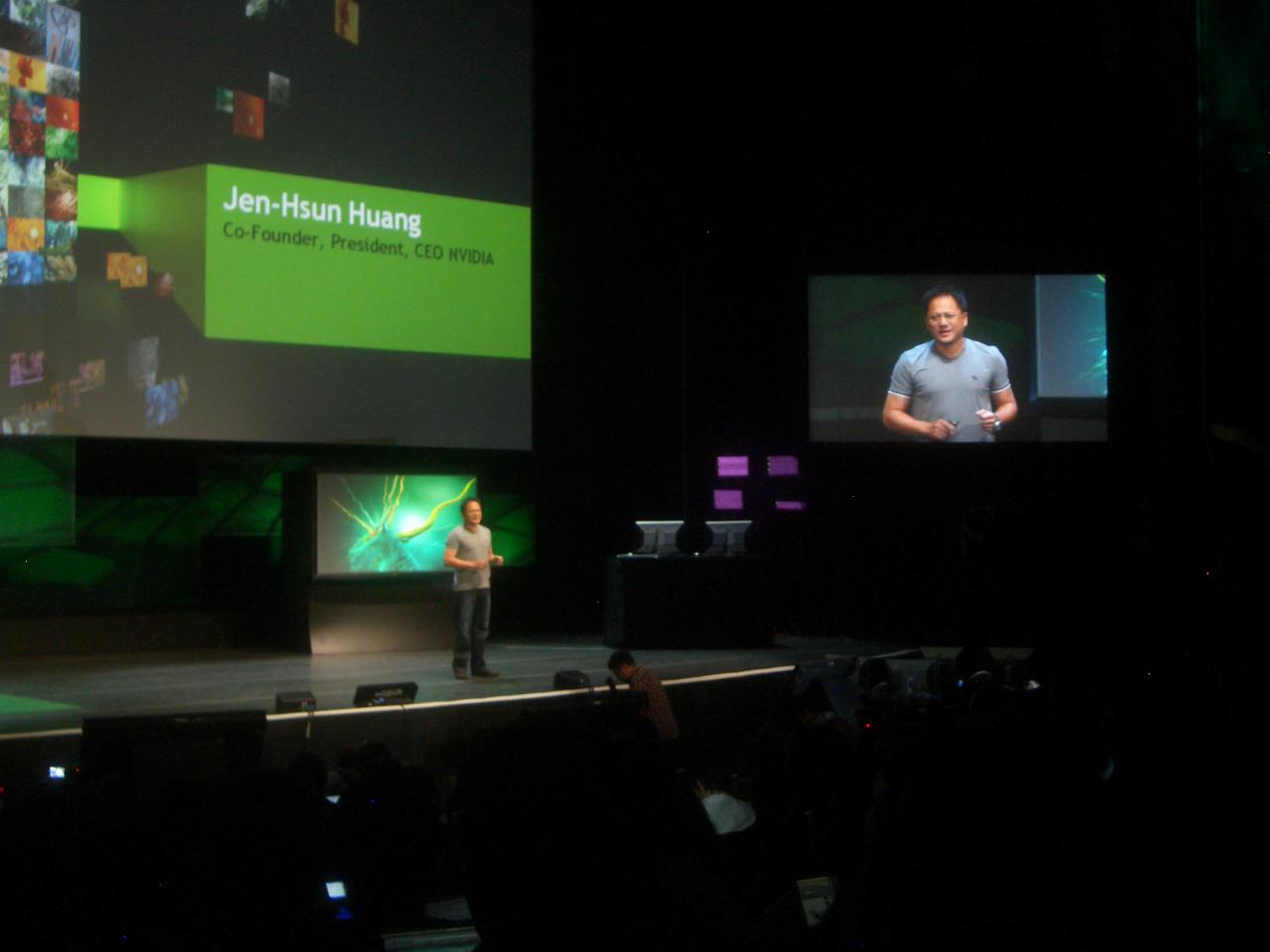 [26/08/2008] Nvidia-CEO Jen-Hsung Huang eröffnet die Nvision