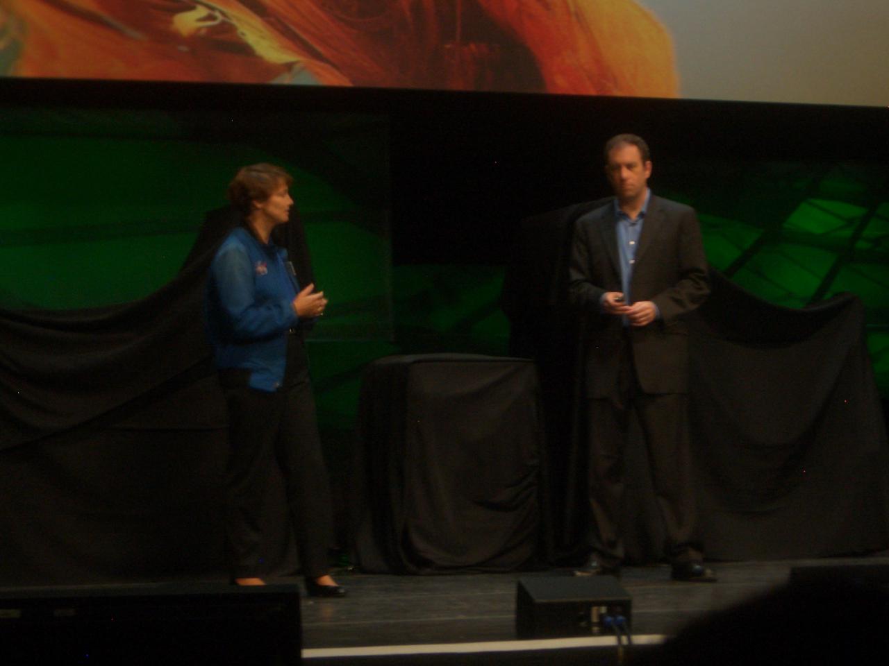 [27/08/2008] Die ehemalige Astronautin Eileen Collins (NASA) über die Bedeutung von Computersimulationen