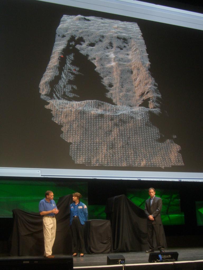 [27/08/2008] Die ehemalige Astronautin Eileen Collins (NASA) über die Bedeutung von Computersimulationen