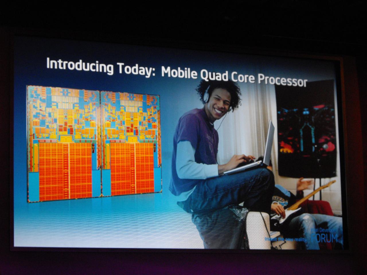 [19/08/2008] Mobiler Quadcore: Intel Core 2 Extreme QX9300 (Bild: PCGH)