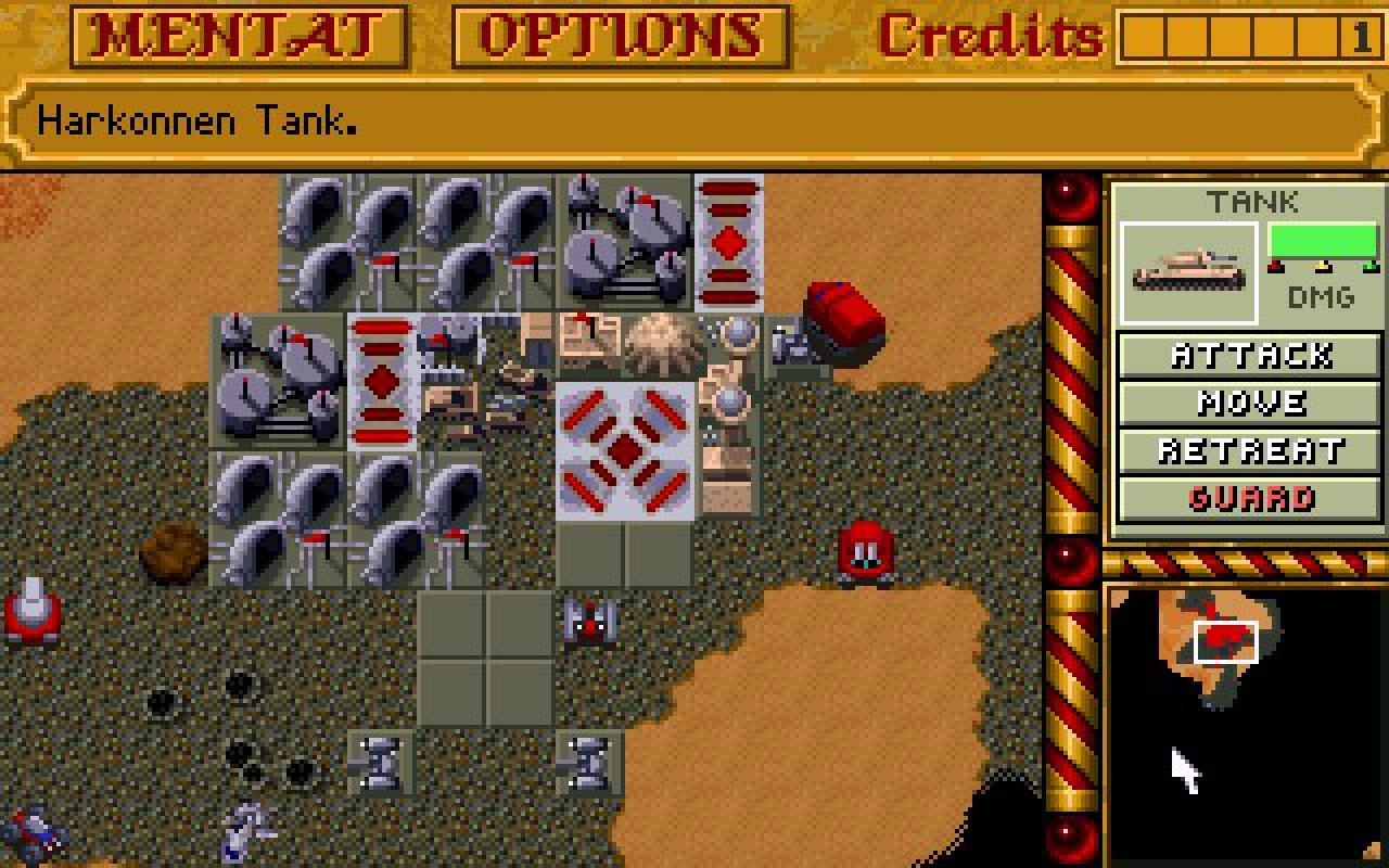 [04/08/2008] Dune 2, 1992 (Bild: www.mobygames.com)