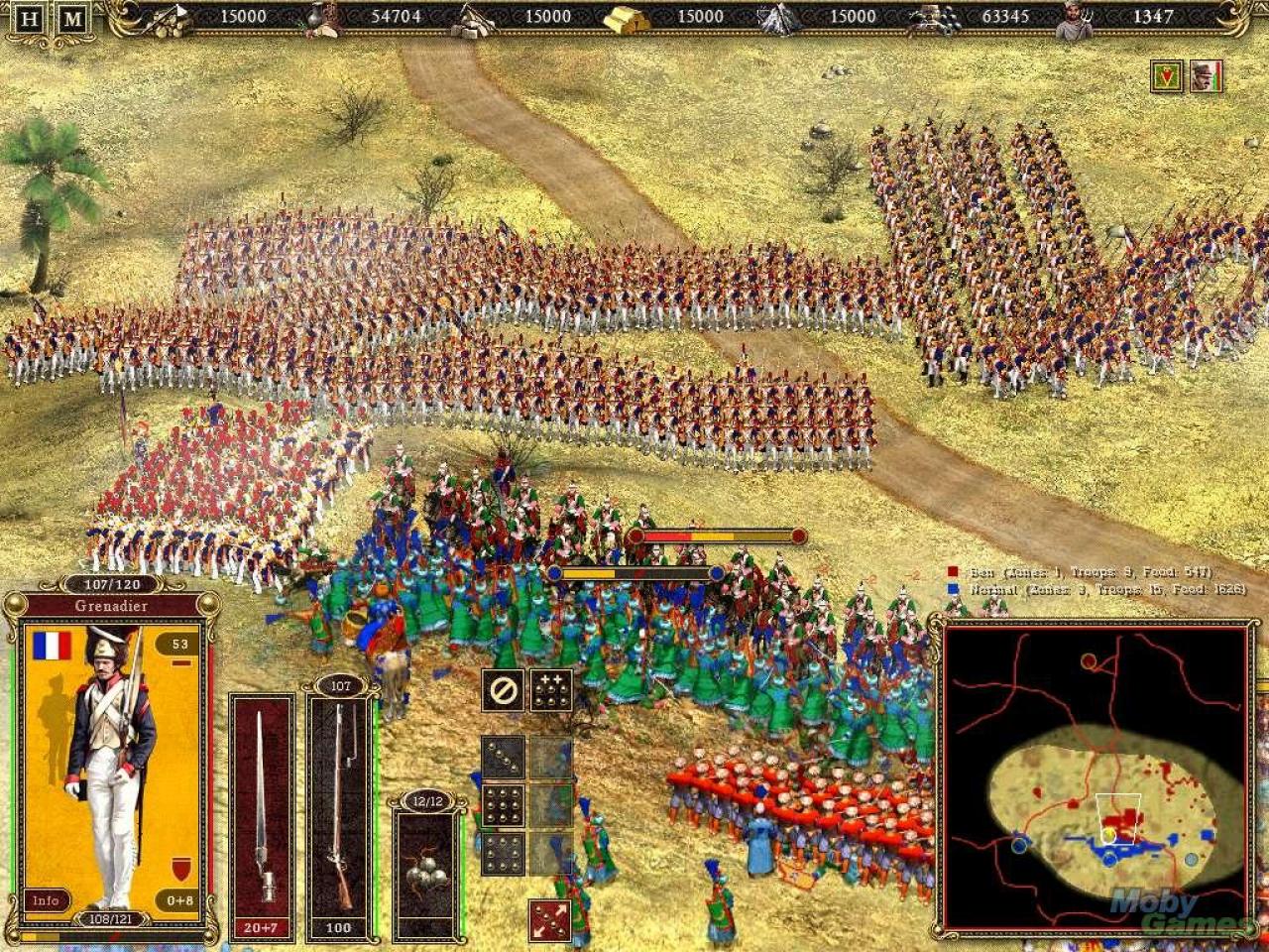 [04/08/2008] Cossacks 2: Napoleonic Wars, 2005 (Bild: www.mobygames.com)