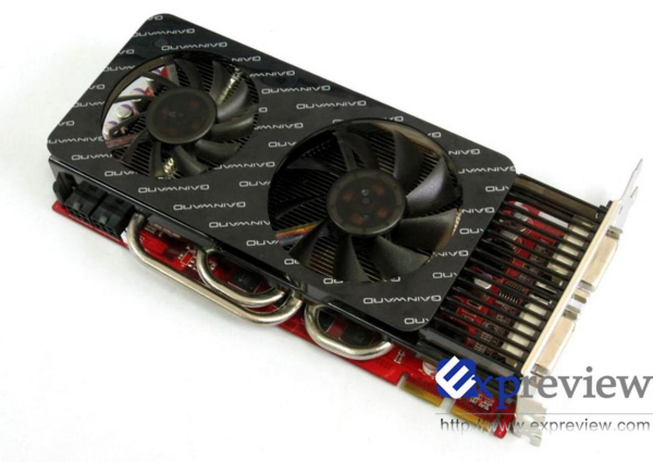 [19/08/2008] Die Gainward Radeon HD 4870 mit eigenständigem Platinendesign. (Bild: expreview)