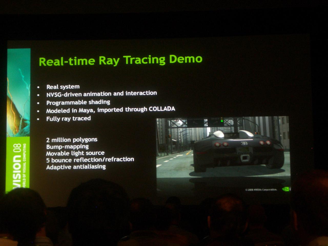 [26/08/2008] Nvision: Nvidia mit Raytracing in Echtzeit