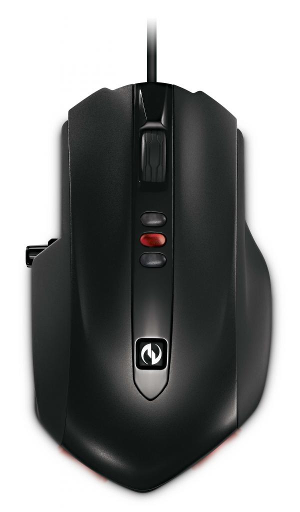 [20/08/2008] Microsoft Sidewinder X5 Mouse: Gut im Blick: die Dpi-Umschaltung.
