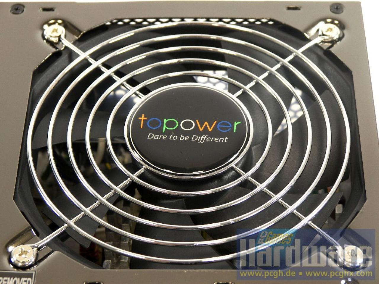 [13/08/2008] Der 120mm-Lüfter ist drehzahlgeregelt. (Bild: PCGH)