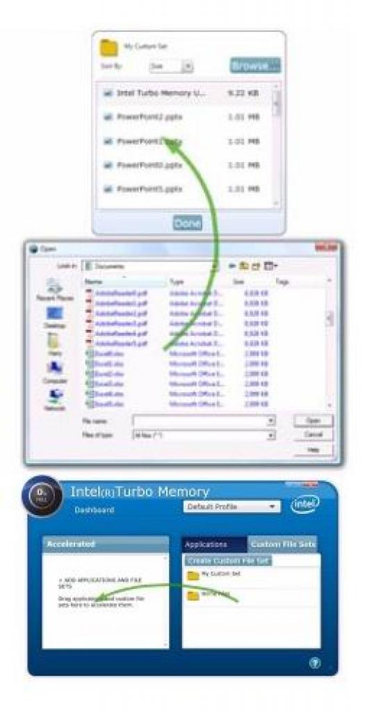 [15/08/2008] Intels neue Turbo-Memory-Software soll Windows Vista schneller machen. (Bild: Intel)