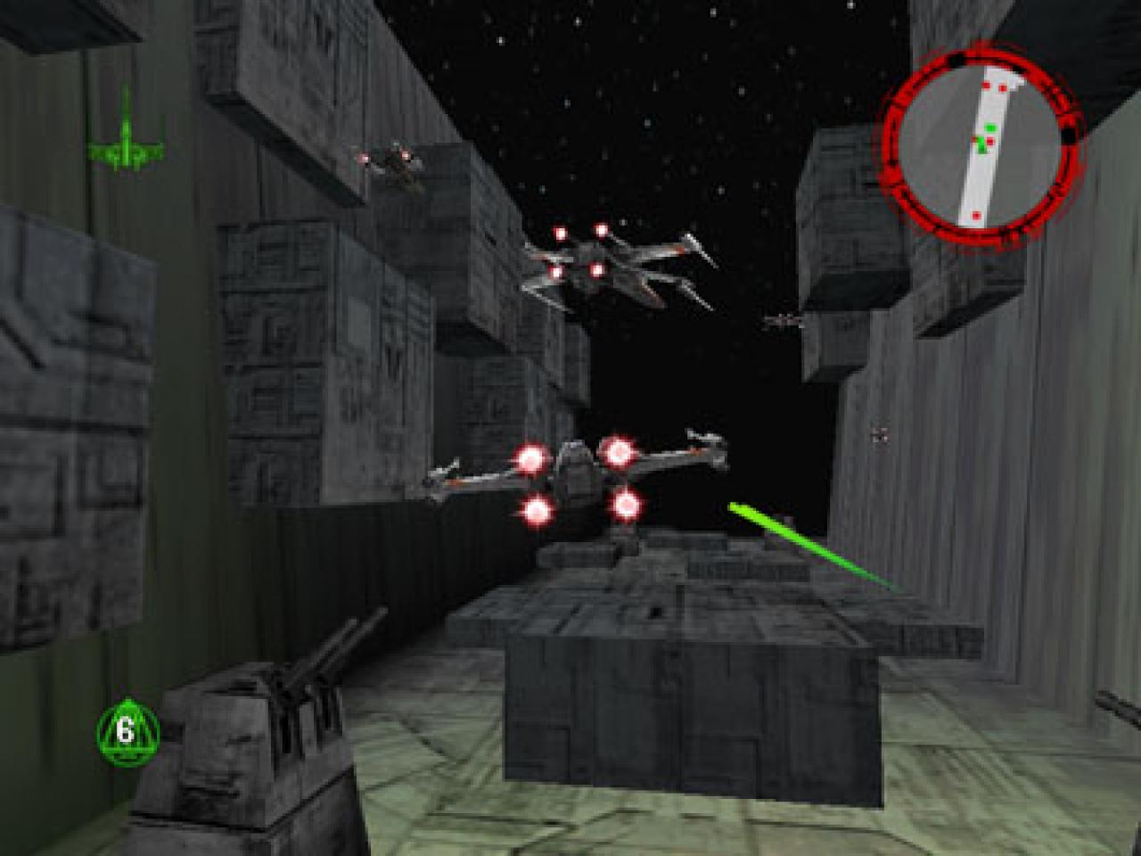 [15/08/2008] Star Wars: Rogue Squadron, 1998 - In der N64-Fassung der Knaller. Auf dem PC grafisch unterlegen, aber spielerisch mit jeder Menge Spaß ausgestattet.