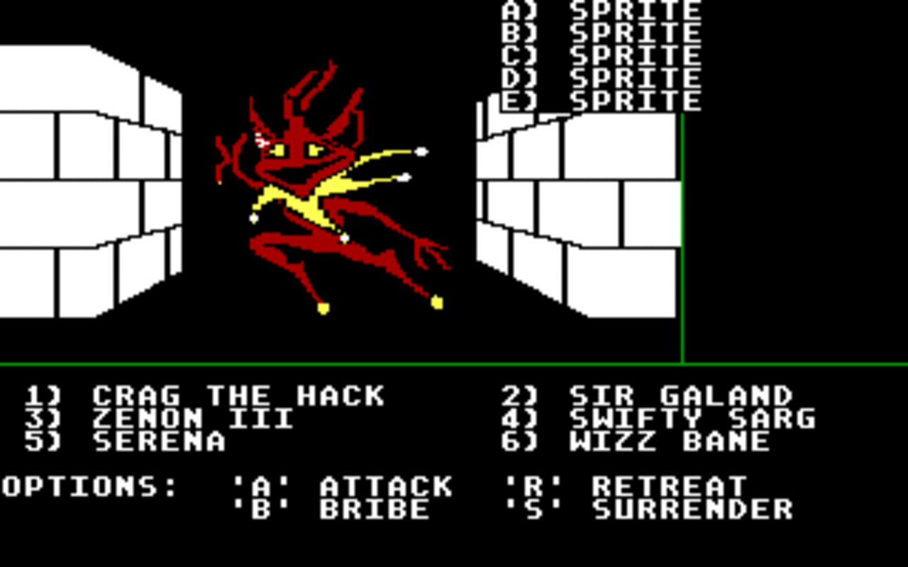 [11/08/2008] Might_and_Magic_Book_I 1985 (Bild: Mobygames)