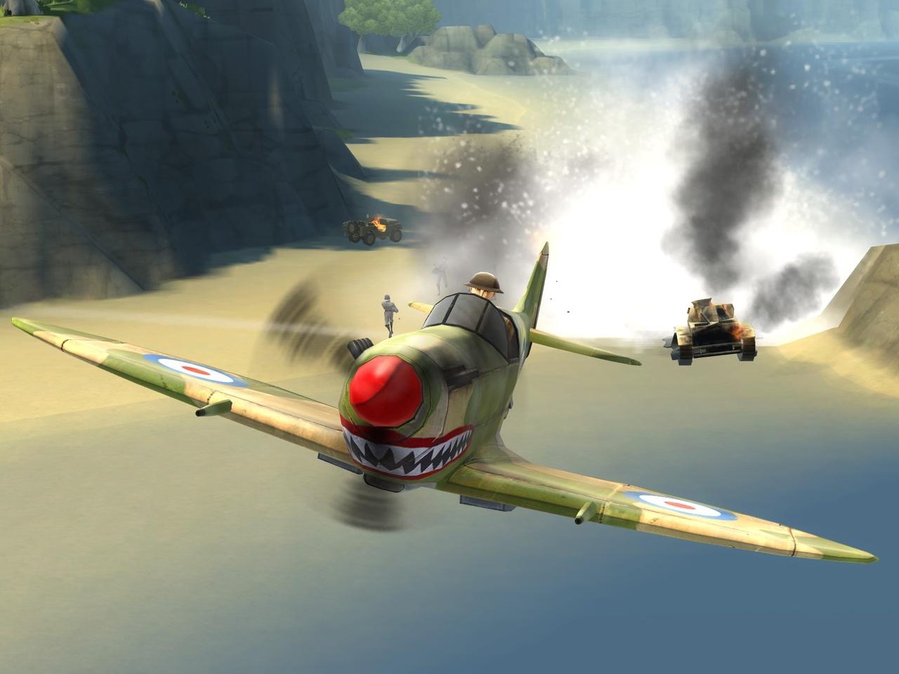 [17/08/2008] Flugzeuge in Battlefield Heroes (Klicken Sie weiter)