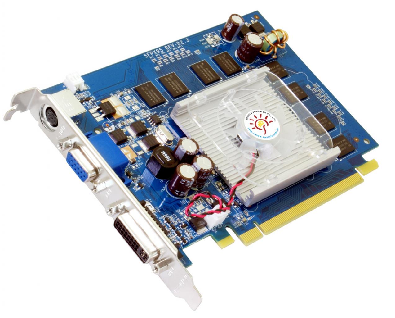 [26/08/2008] Die Geforce 9400GT von Sparkle gibt es in acht Versionen. (Bild: Sparkle)