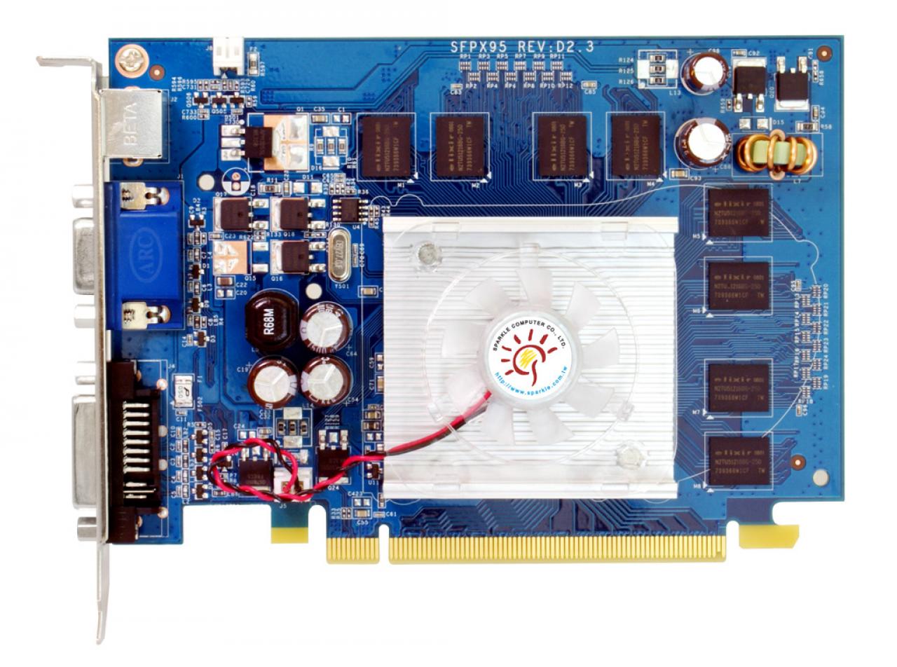 [26/08/2008] Die Geforce 9400GT von Sparkle gibt es in acht Versionen. (Bild: Sparkle)
