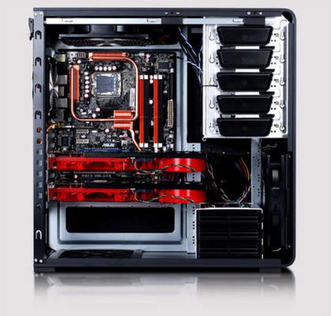 [07/09/2008] Silverstone Fortress (Bild: Tomshardware.com) 