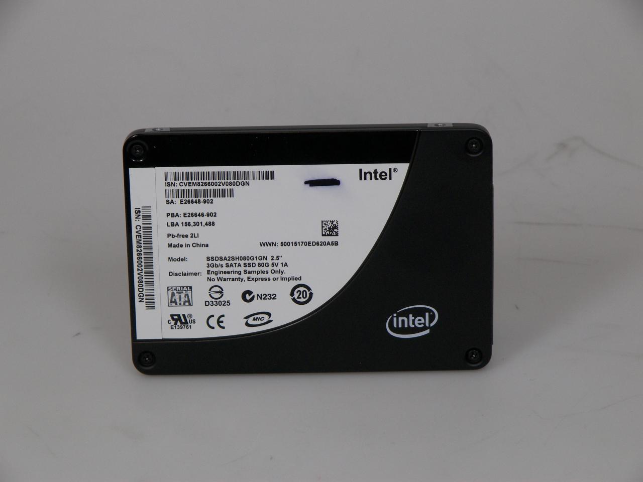 [15/09/2008] Intels neue SSD: X25-M
