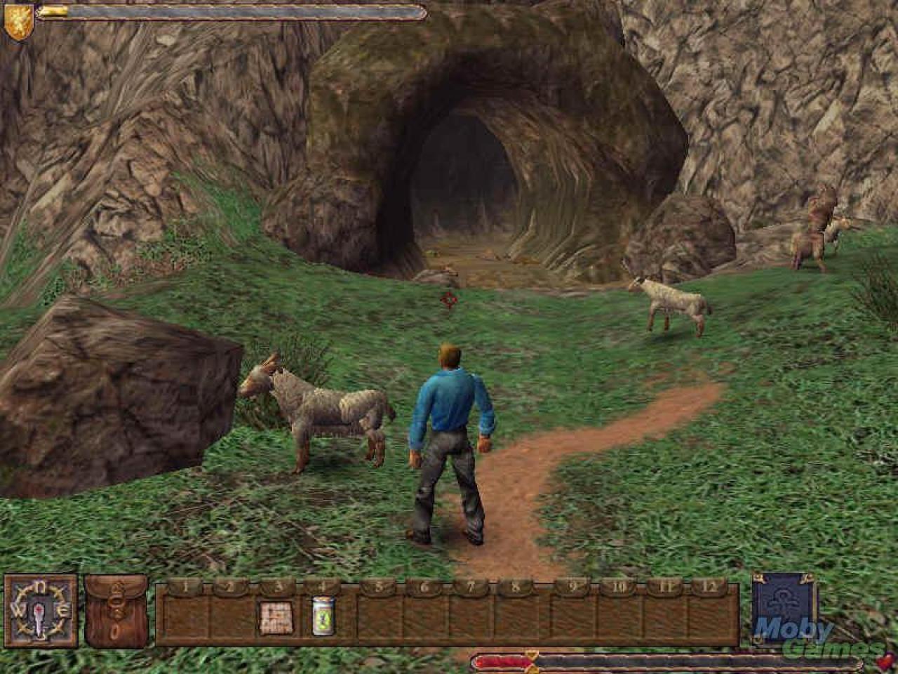 [11/09/2008] 2000: Ultima IX: Ascension (Durch die tolle 3D-Welt und die riesige Landschaft konnte man sich damals leider nur 