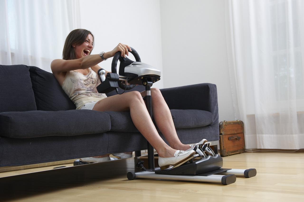 [19/09/2008] Fanatec Wheel Stand für circa 100 Euro.
