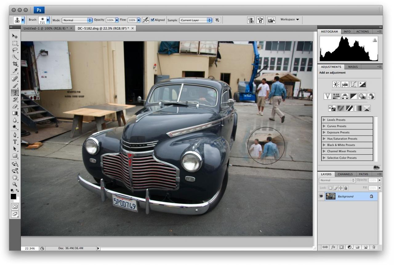 [23/09/2008] Photoshop CS4: das neue Clone-Tool