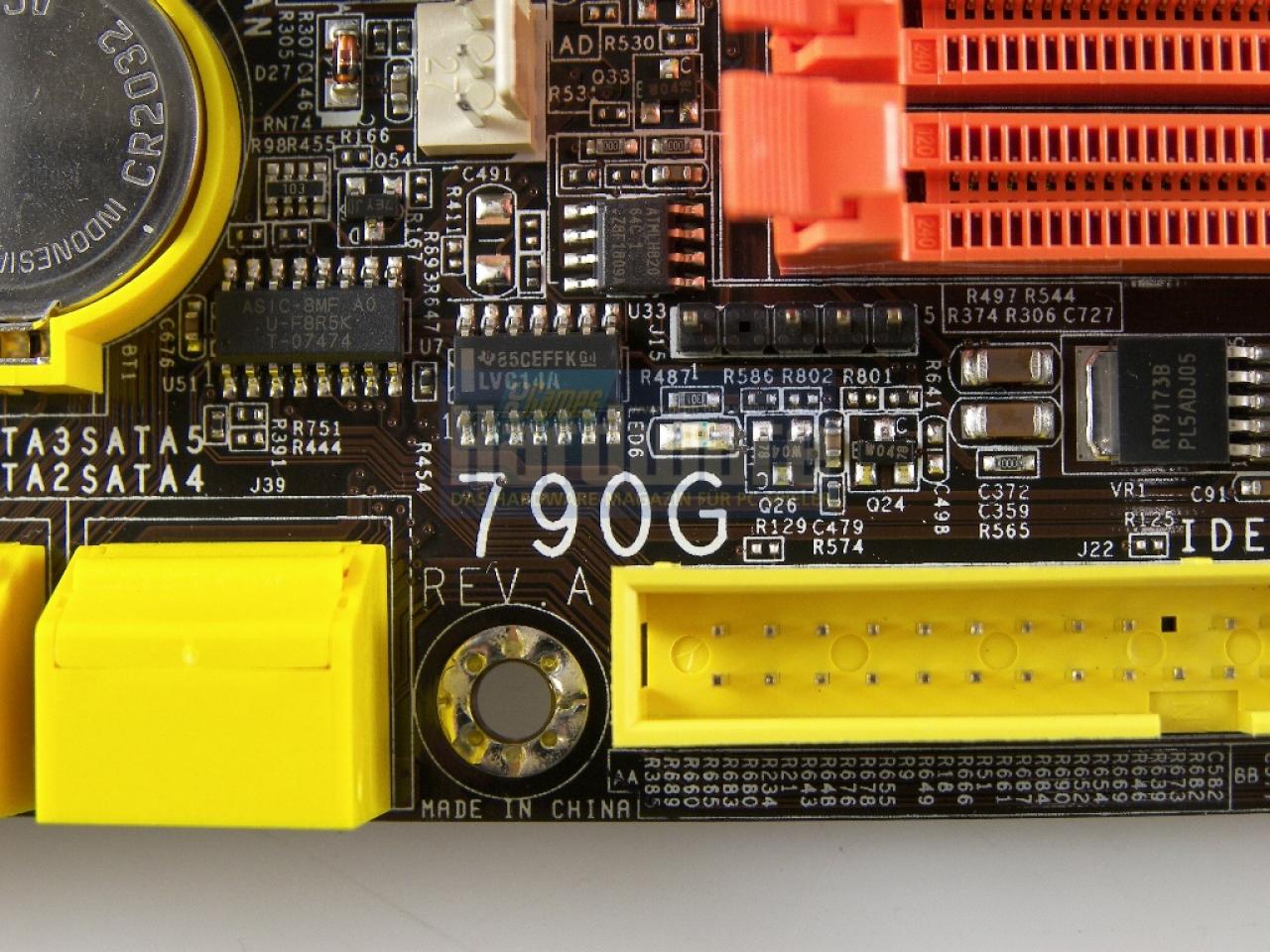 [16/09/2008] DFI Lanparty JR 790GX-M2RS (Bild: PCGH)