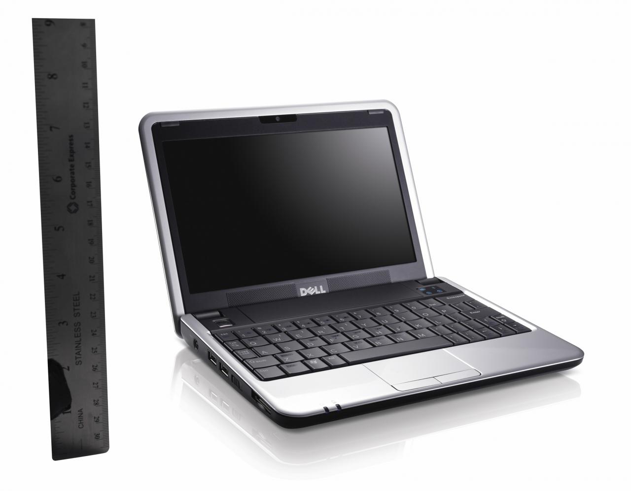 [04/09/2008] Netbook Inspiron Mini 9: Das Mini-Notebook von Dell (Bild: Dell)