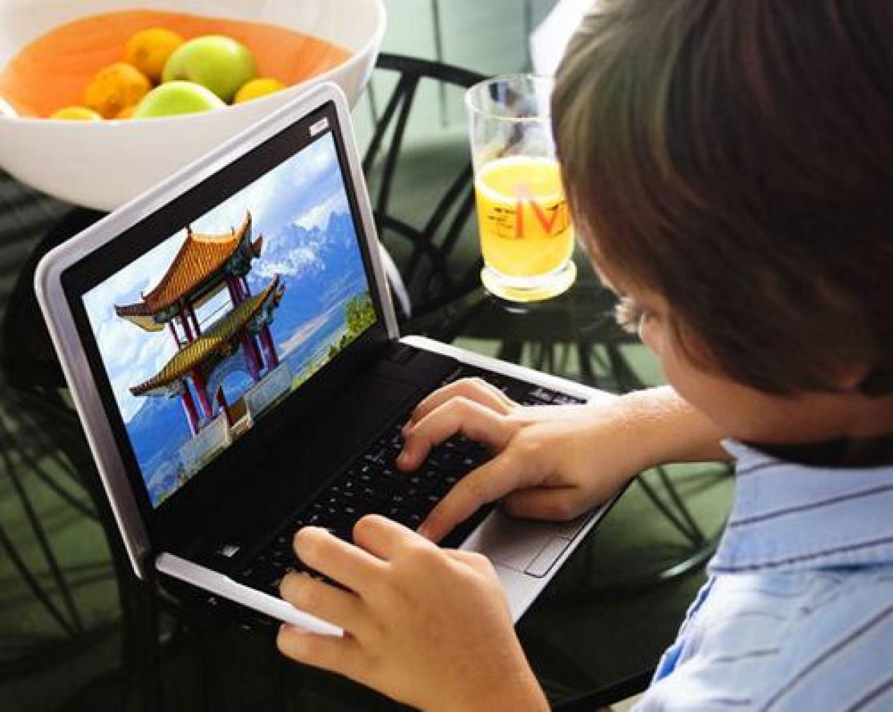 [04/09/2008] Netbook Inspiron Mini 9: Das Mini-Notebook von Dell (Bild: Dell)