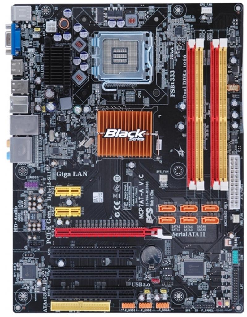 [15/09/2008] Elitegroup GF9300T-A mit MCP7A-/Geforce-9300-Chipsatz (Bild: Elitegroup)