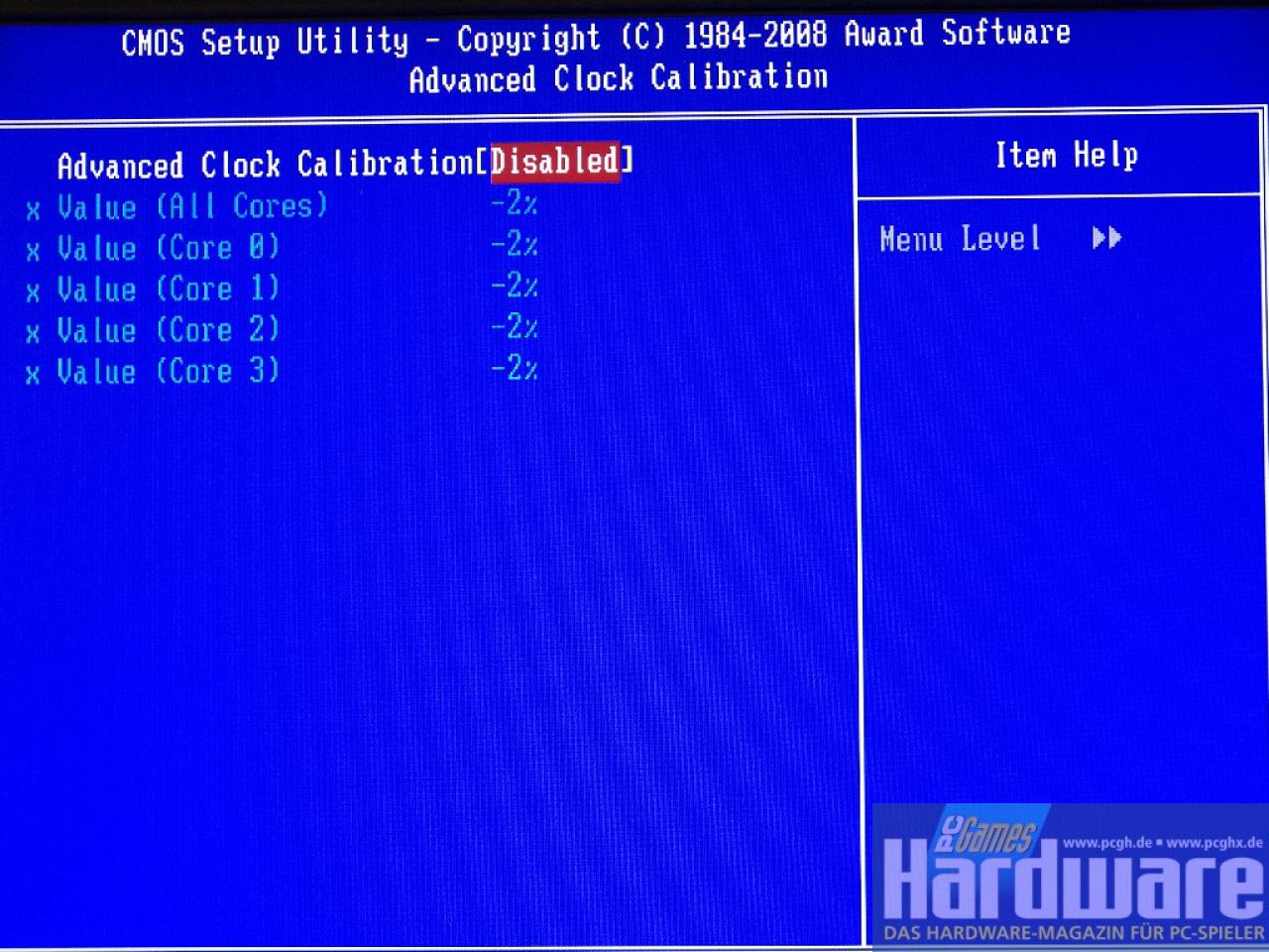 [10/09/2008] Gigabyte MA790GP-DS4H - Auslieferungs-BIOS F1 (Bild: PCGH)