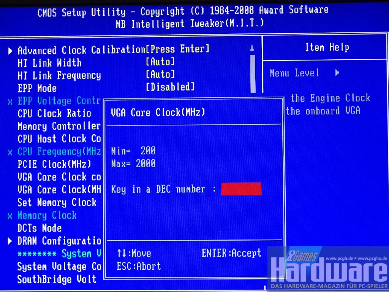 [10/09/2008] Gigabyte MA790GP-DS4H - Auslieferungs-BIOS F1 (Bild: PCGH)