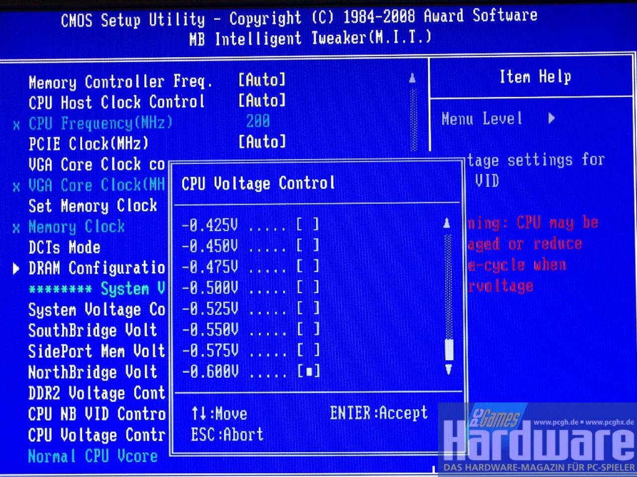 [10/09/2008] Gigabyte MA790GP-DS4H - Auslieferungs-BIOS F1 (Bild: PCGH)