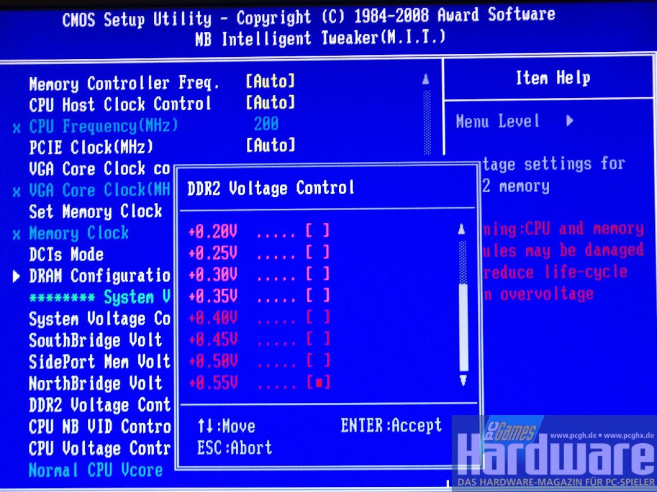 [10/09/2008] Gigabyte MA790GP-DS4H - Auslieferungs-BIOS F1 (Bild: PCGH)