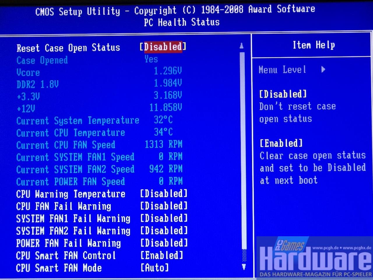 [10/09/2008] Gigabyte MA790GP-DS4H - Auslieferungs-BIOS F1 (Bild: PCGH)