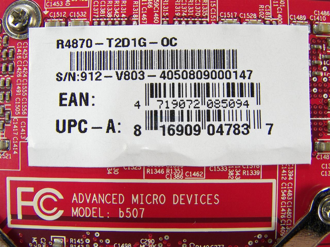 [26/09/2008] 1.024 MiByte an Bord: MSI R4870-T2D1G-OC