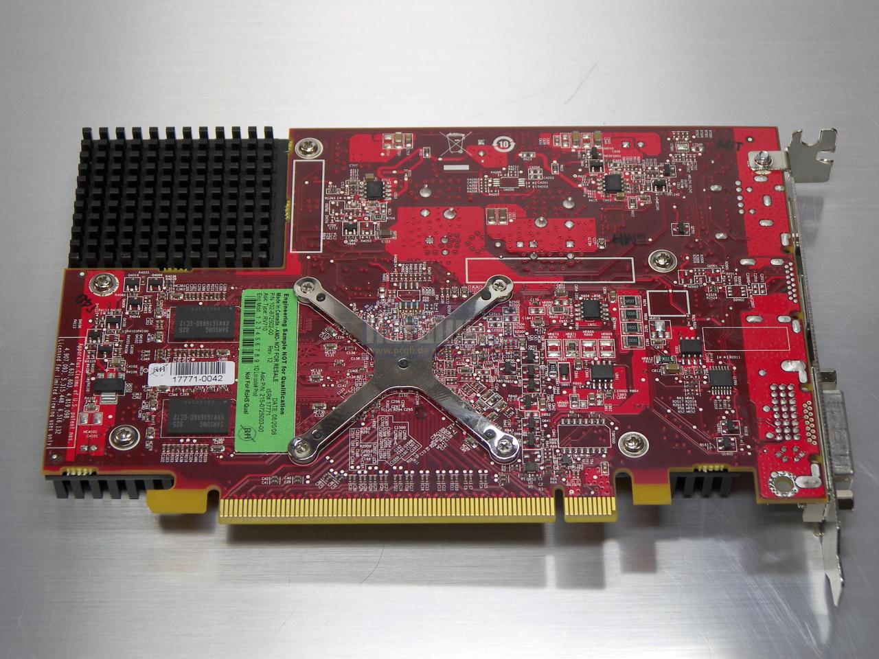 [24/09/2008] Radeon HD 4550 (Bild: PCGH)