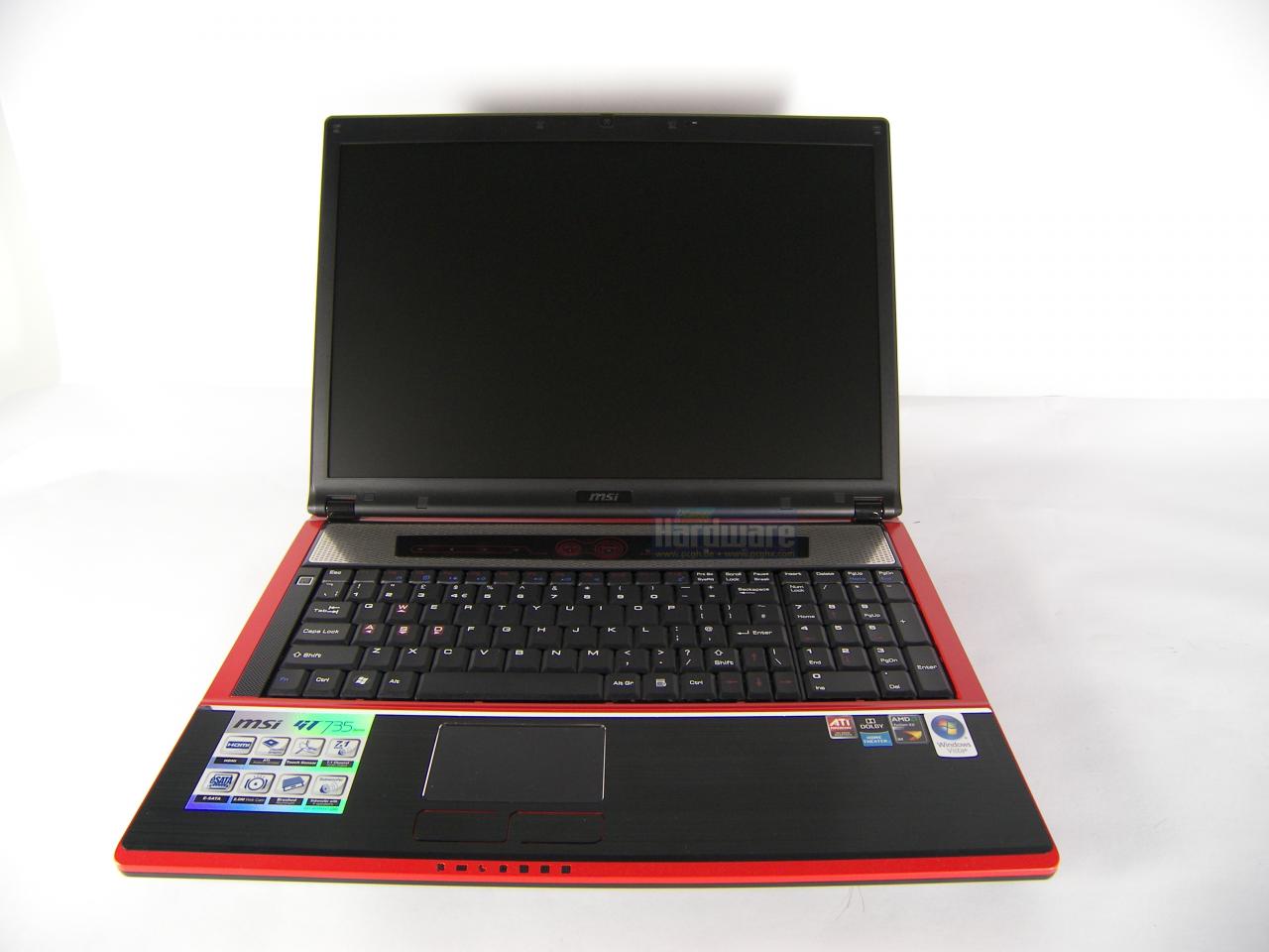 [26/09/2008] MSI GT735 (Bild: PCGH)
