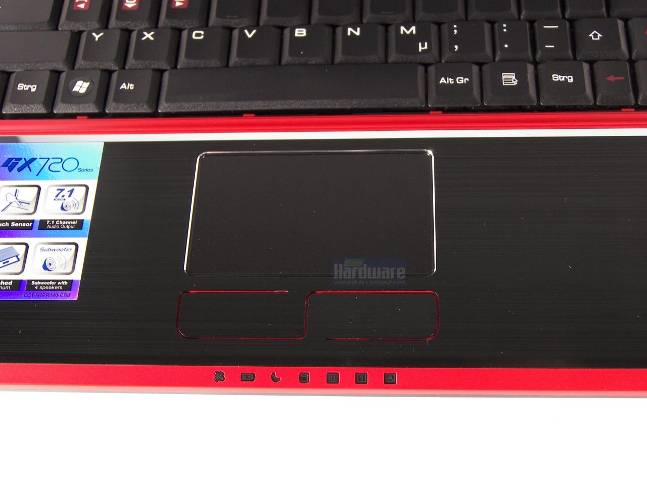 [26/09/2008] MSI GT735 (Bild: PCGH)