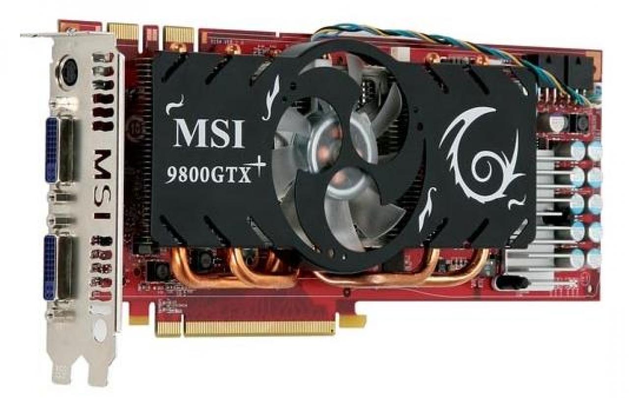 [30/09/2008] MSI 9800 GTX+ mit Hybrid-Freezer (Bild: MSI)