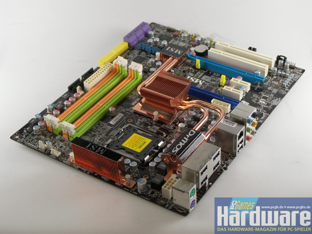 [01/09/2008] P45: MSI P45 Neo2 (Bild: PCGH)