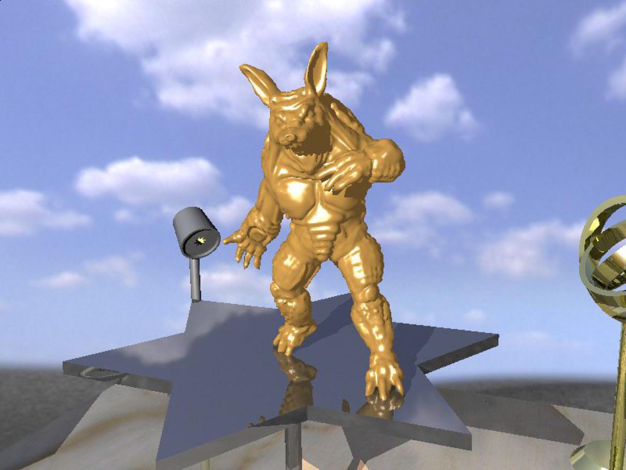 [25/09/2008] Nvidia: Beispiel für GPU-Raytracing