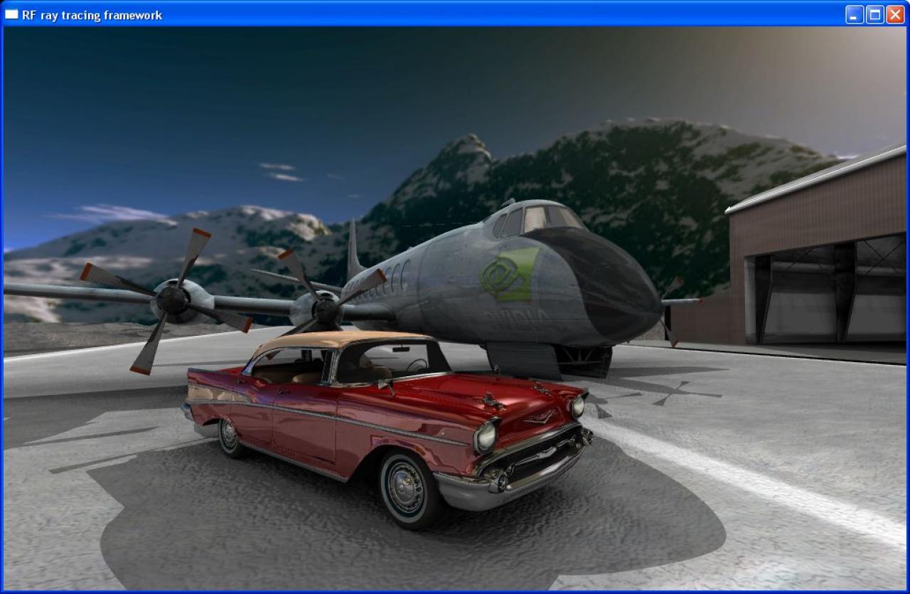 [25/09/2008] Nvidia: Beispiel für Hybrid-Rendering