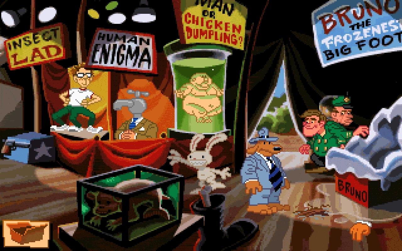[22/09/2008] Die wilden Neunziger, 1994: Sam & Max: Hit the Road (Bild: Mobygames.com)