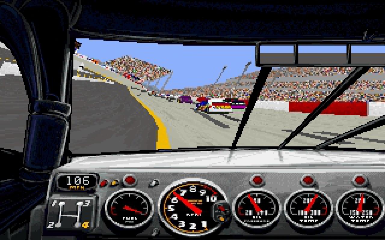 [22/09/2008] Die wilden Neunziger, 1994: NASCA Racing (Bild: Mobygames.com)