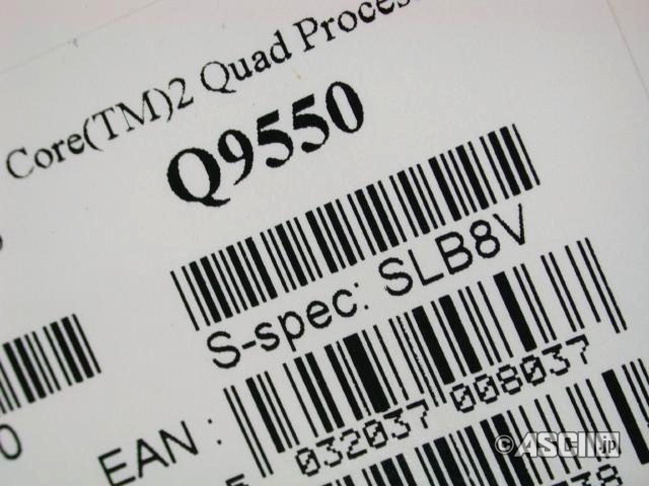 [03/09/2008] Intel Q 9550 im neuen E0-Stepping (Bild: ASCII.jp)
