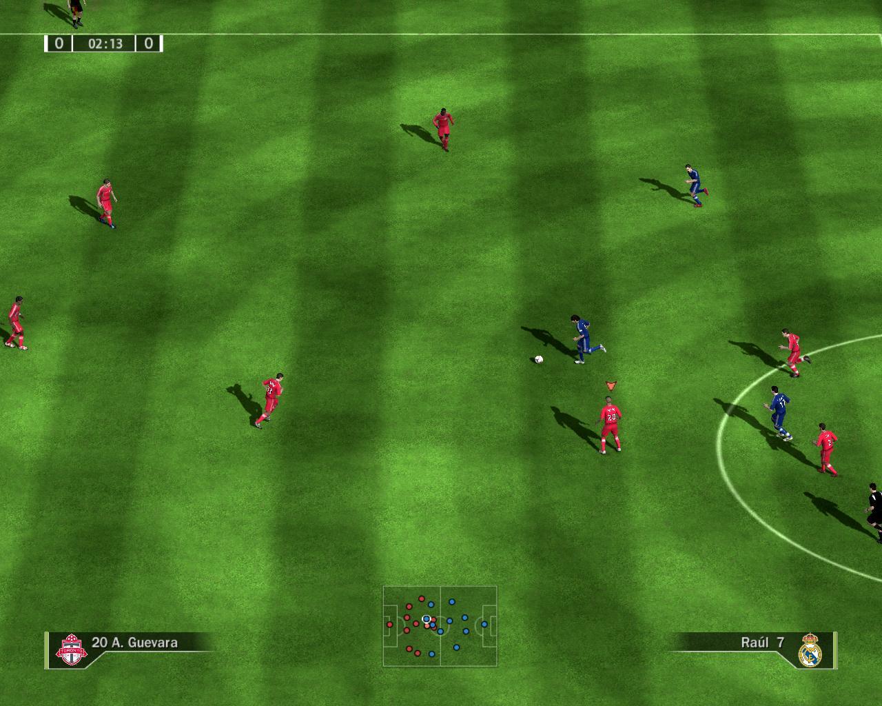 [11/09/2008] 2008: FIFA 09 (Bei passender Stadionbeleuchtung gibt's gleich vier Schatten)