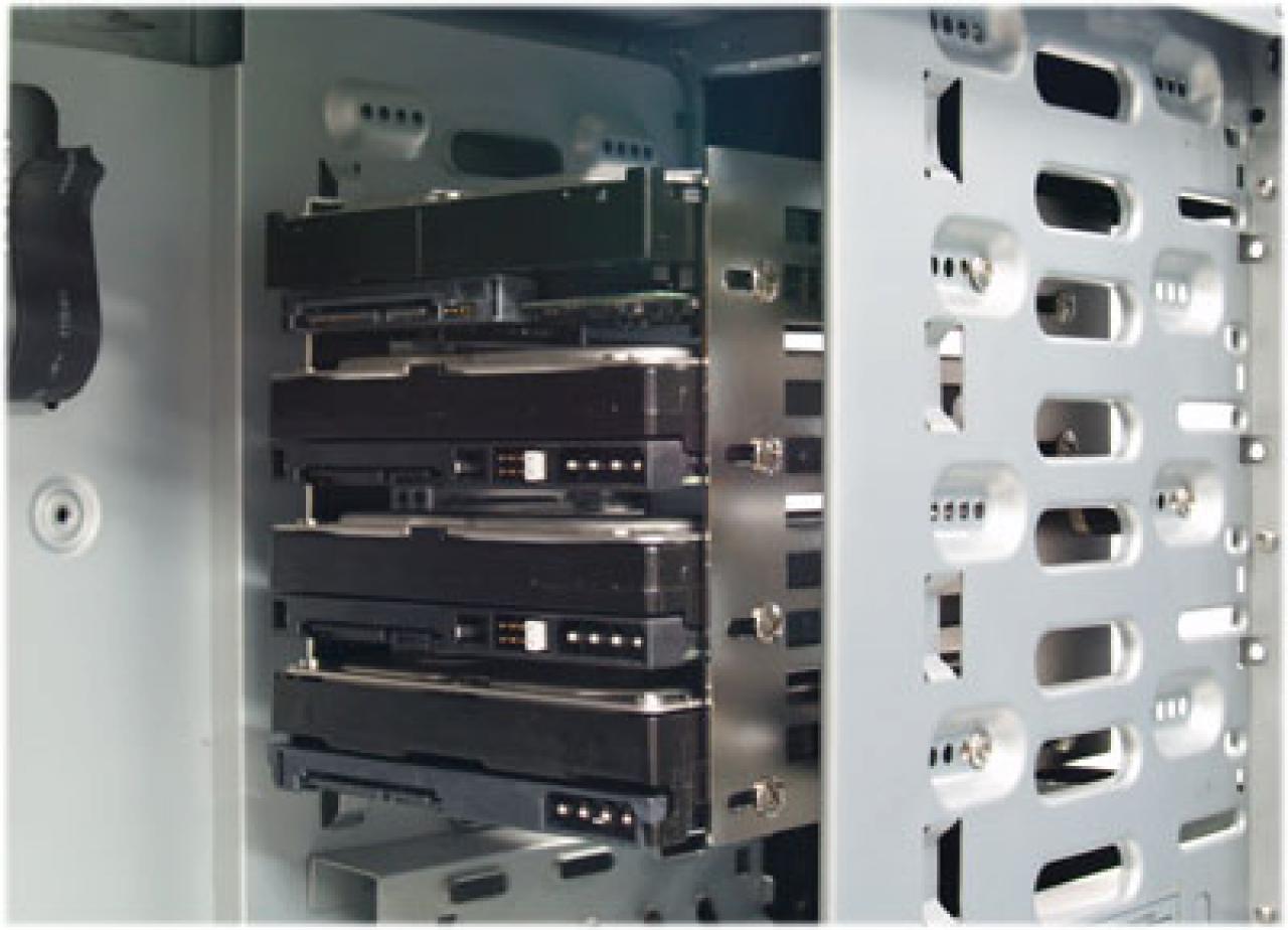 [06/09/2008] Scythe Hard Disk Stabilizer x4 (Bild: Scythe)