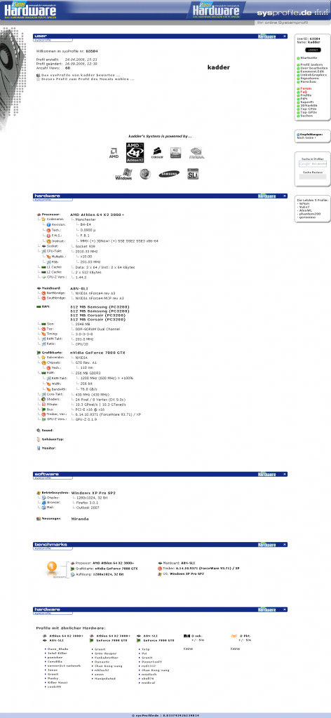 [16/09/2008] Das PCGH-Skin für Sysprofile