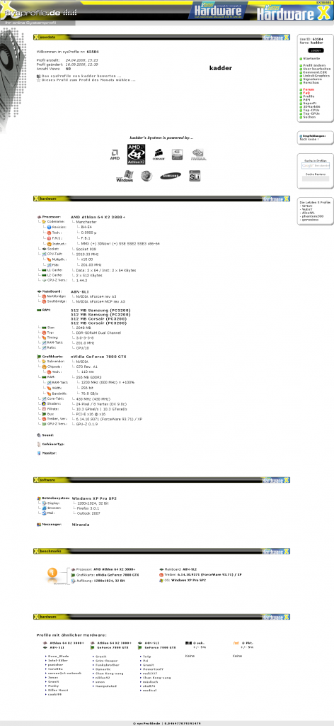 [16/09/2008] Das PCGH-Extreme-Skin für Sysprofile