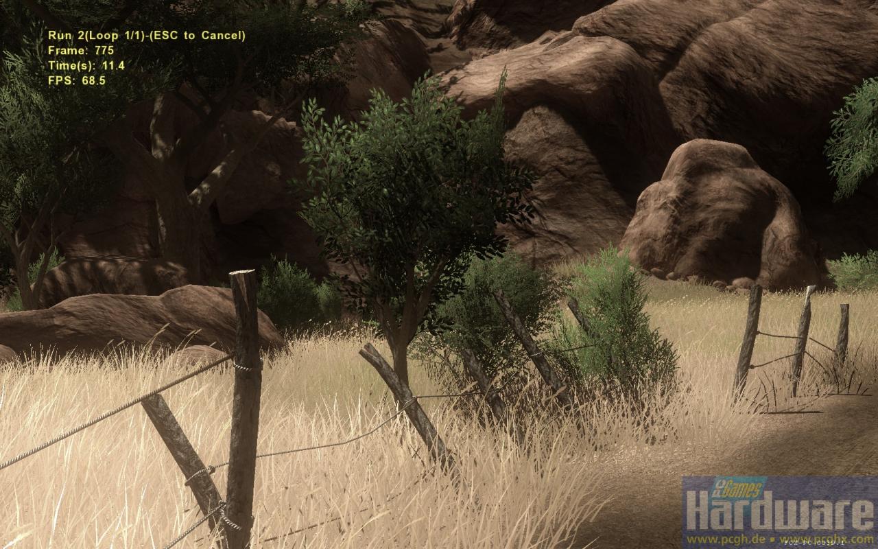 [16/10/2008] Szene aus dem Far Cry 2 Benchmark