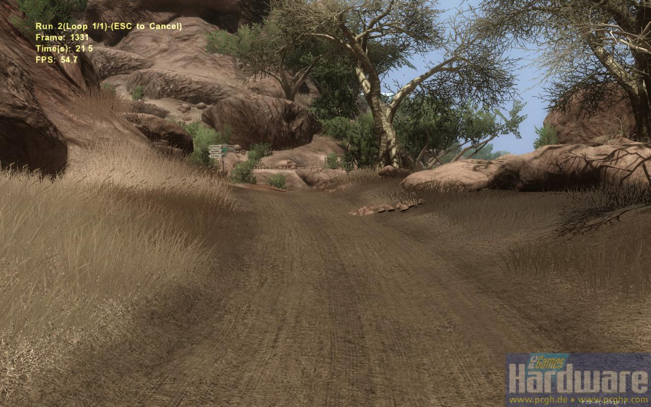 [16/10/2008] Szene aus dem Far Cry 2 Benchmark