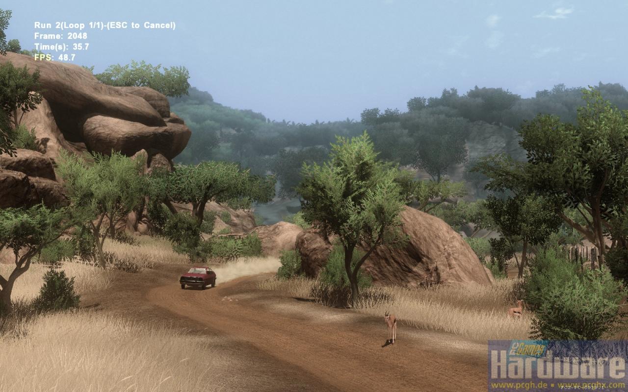 [16/10/2008] Szene aus dem Far Cry 2 Benchmark